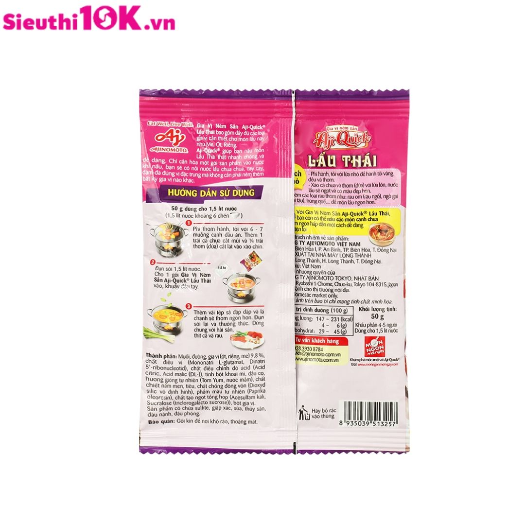  Gia vị lẩu thái aji-quick 60/T 