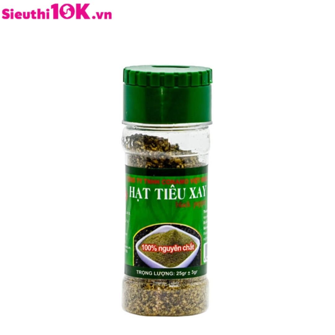  Hạt tiêu lọ 25g 15/V 