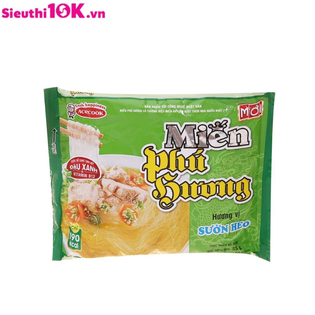  Miến Phú Hương sườn heo 55g 24/T 