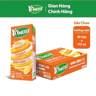  Sữa chua uống Yomost lốc 4*170ml cam/dâu/lựu/việt quất 
