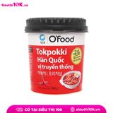  Bánh gạo Tokpokki O'Food hộp 105g 