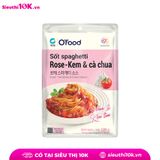  Sốt Spaghetti O'Food vị Rose - kem cà chua gói 120g 