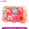  Thạch Pudding Delly Fresh hương dâu 660g (110g*6 hũ) 