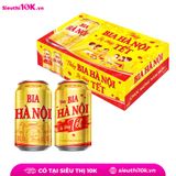  Bia Hà Nội Lon 330ml 24/T 