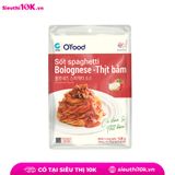  Sốt Spaghetti O'Food vị Bulognese thịt bằm gói 120g 