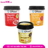  Bánh gạo Tokpokki O'Food hộp 105g 
