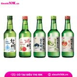  Rượu Chin Soju 6 vị chai 360ml 