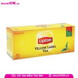  LIPTON Trà nhãn vàng hộp 25 gói x 2g 