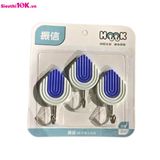  Móc Dính Tường Chất Liệu PVC Keo Dính, Đa Dạng Mẫu Mã 