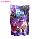  Thạch dừa Delly Fresh vị dâu/nho/vải 300g 