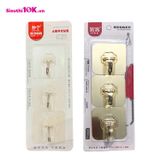  Móc Dính Tường Trong Suốt/Gold Bám Tường Siêu Chắc 