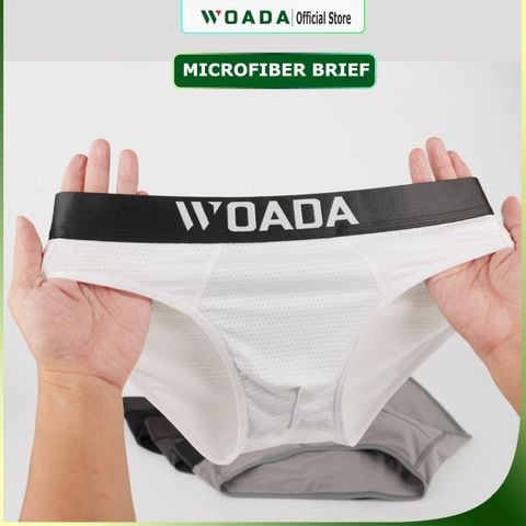  [COMBO 5] Quần Lót Nam Chất Liệu Microfiber Mesh Mát Lạnh Cao Cấp Thương Hiệu WOADA LK161 
