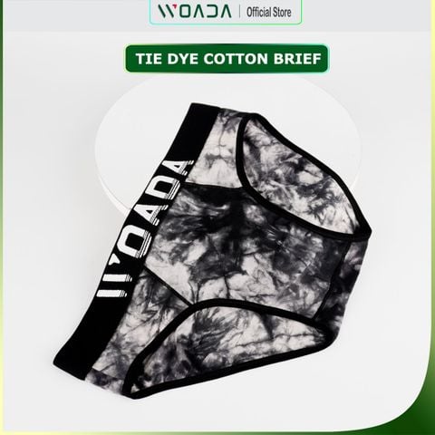  [COMBO 3] Quần Lót Nam Brief Chất Liệu Cotton Nhuộm Tie-Dye Thời Thượng Thương Hiệu WOADA LK168 
