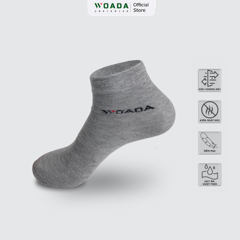  [COMBO 5] Vớ Thời Trang Thoáng Mát Thương Hiệu WOADA LK301 