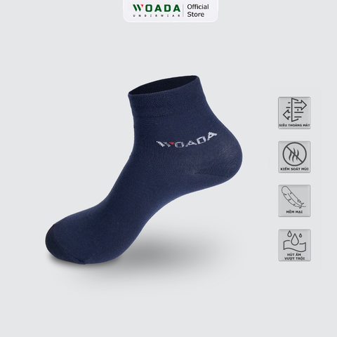  [COMBO 5] Vớ Thời Trang Thoáng Mát Thương Hiệu WOADA LK301 