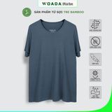  [COMBO 2] Áo Thun Nam Tay Ngắn Chất Liệu Bamboo Cao Cấp Mát Lạnh Thương Hiệu WOADA LKA15 