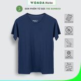 [COMBO 2] Áo Thun Nam Tay Ngắn Chất Liệu Bamboo Cao Cấp Mát Lạnh Thương Hiệu WOADA LKA15 