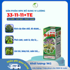  Sản phẩm NPK bổ sung vi lượng 33-11-11+TE 