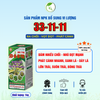 Sản phẩm NPK bổ sung vi lượng 33-11-11+TE 