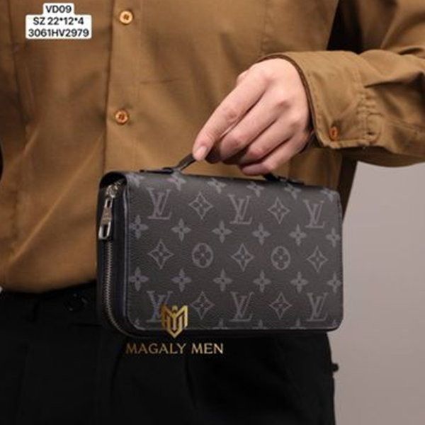 VD09 Ví Dài Khóa Louis Vuitton