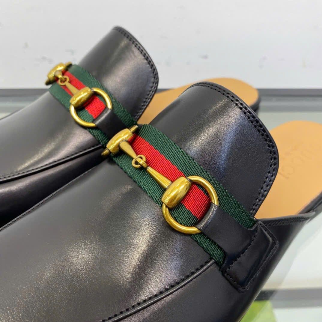 Slippers, Sục da Gucci Princetown