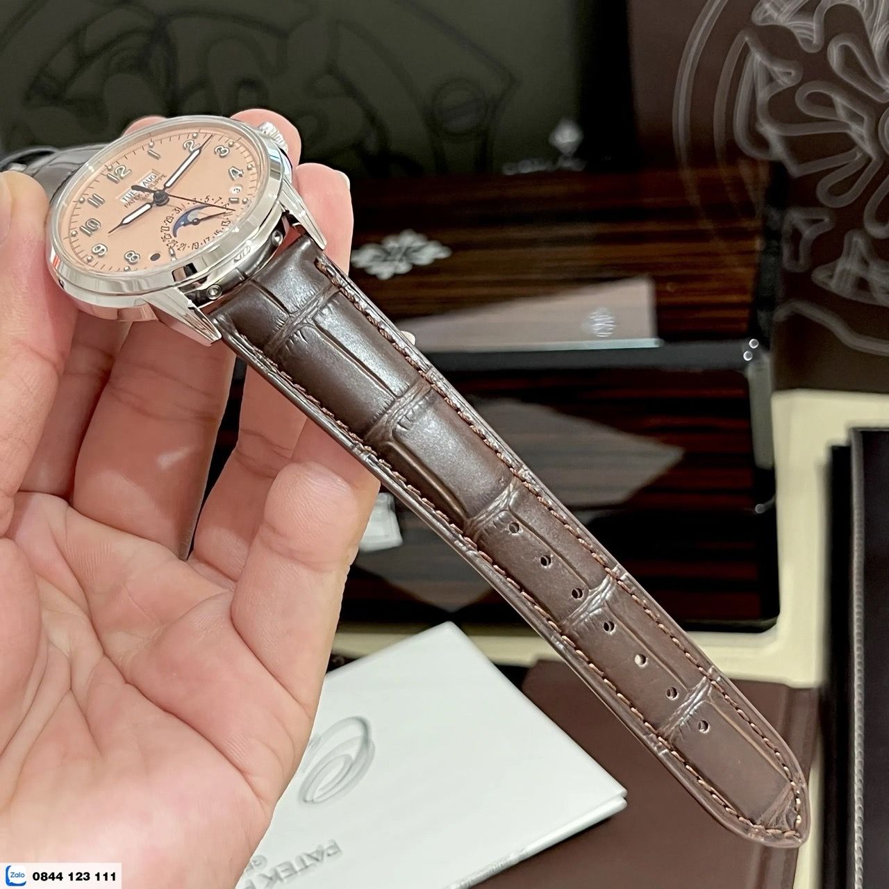 Patek Philippe Grand Complications 5320G-011 Perpetual Calendar Salmon