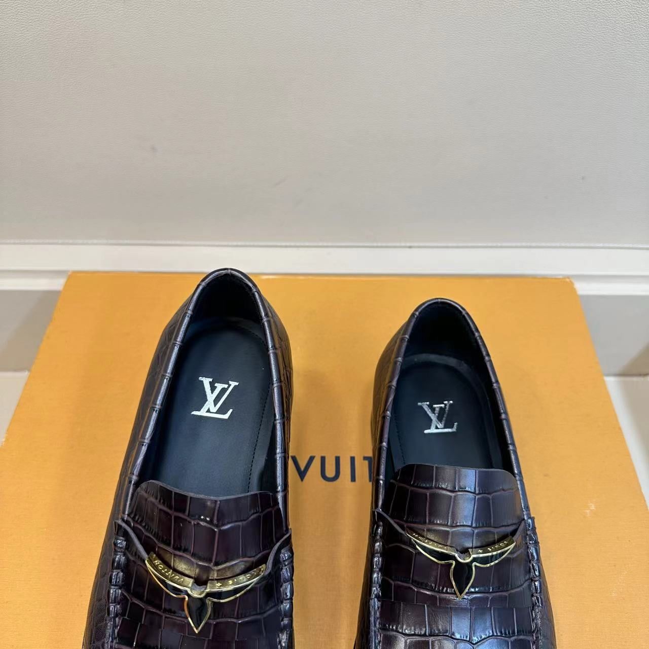 LF86 Giày Tây, Giày Công Sở Louis Vuitton