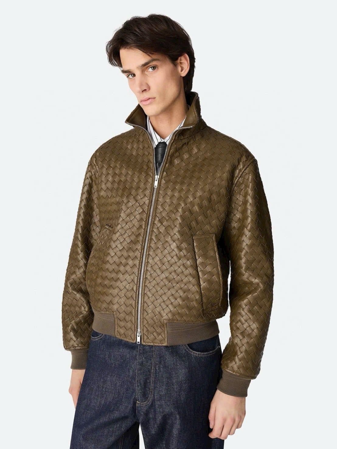 Áo khoác Bottega Veneta da Intrecciato