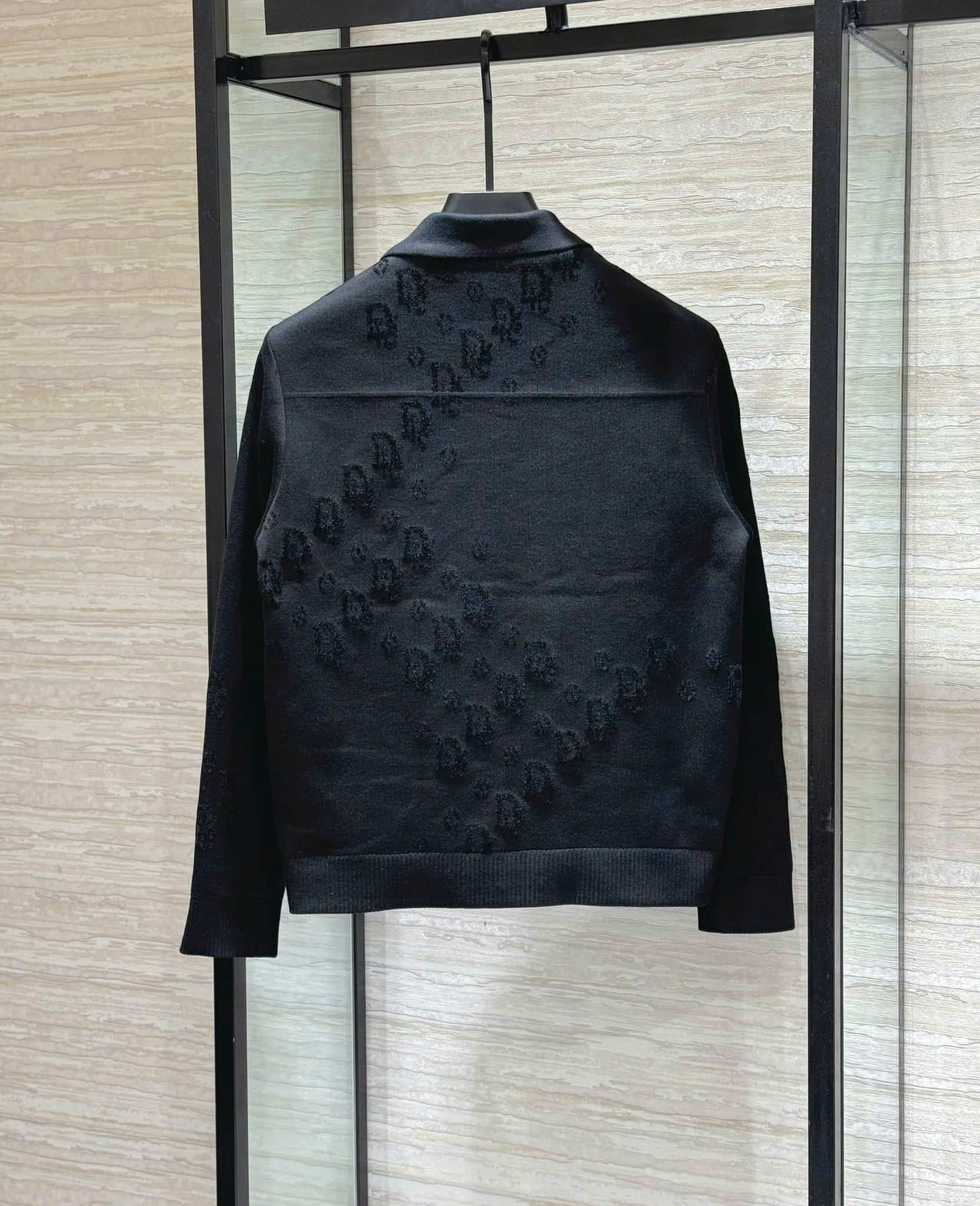 Áo khoác Len Dior cổ bẻ