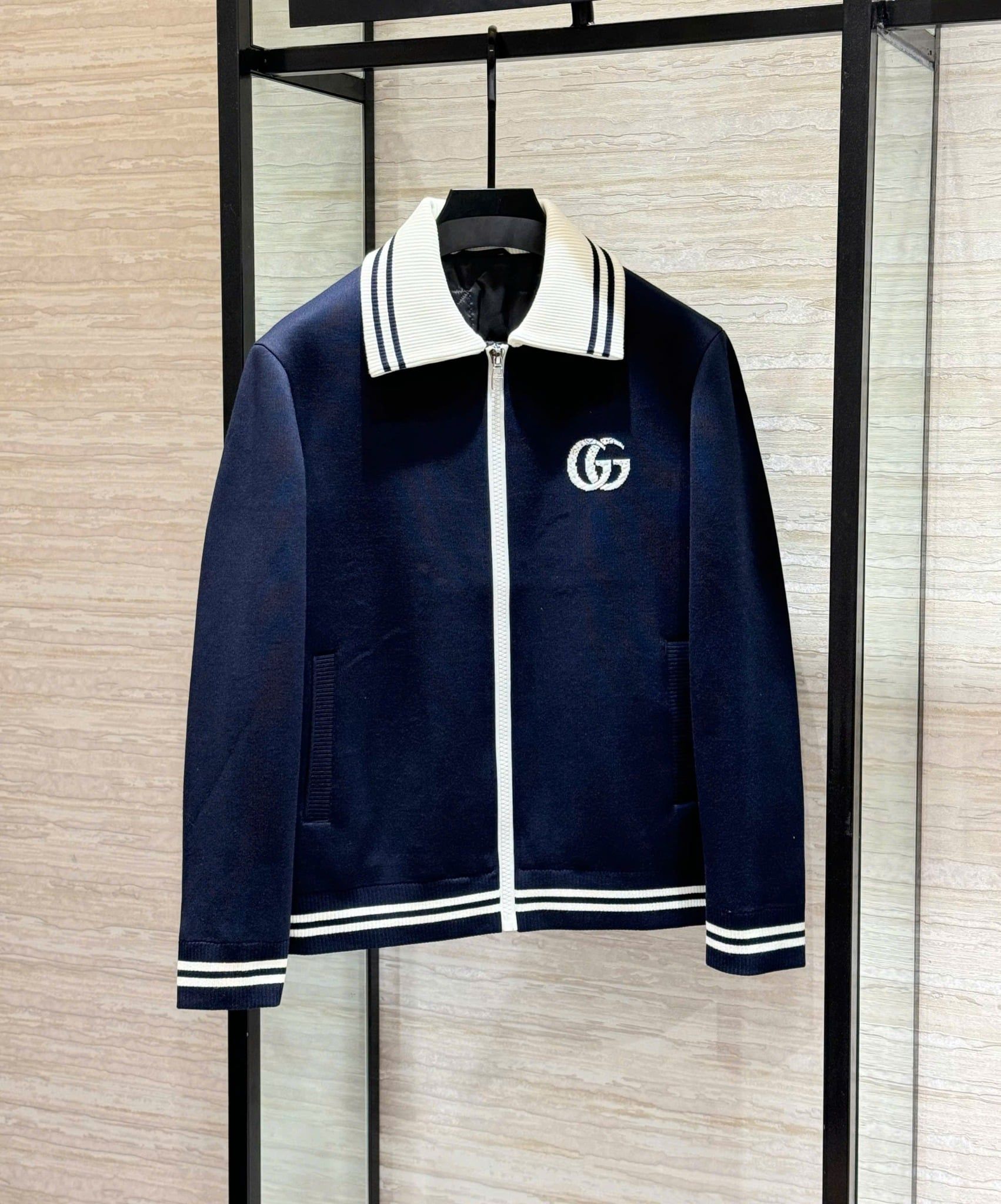 Áo Khoác Len GC Cổ Bẻ Cao Cấp