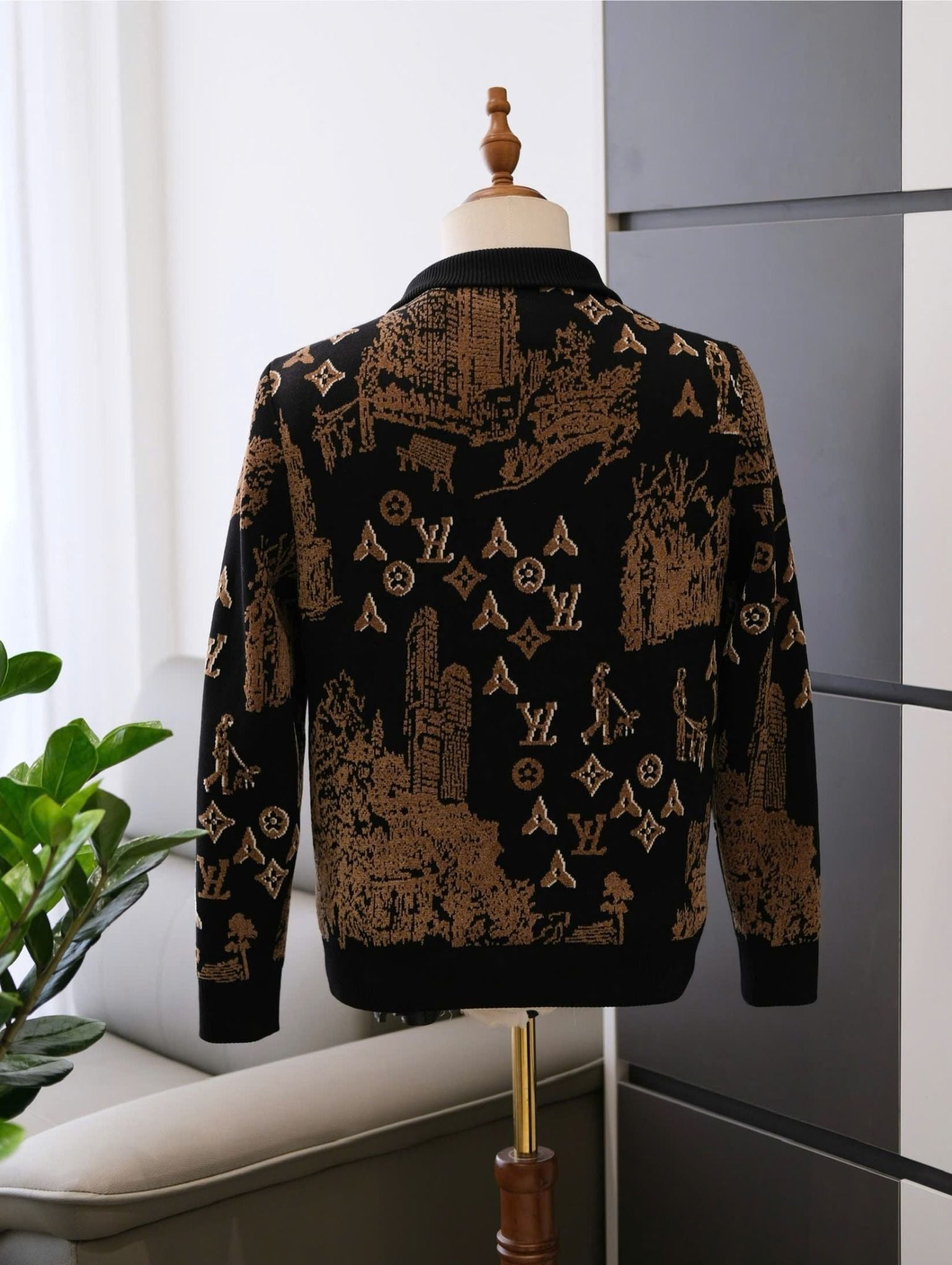 Áo khoác Len Louis Vuitton Cao Cấp