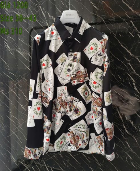 Áo Sơ Mi Lụa Cao Cấp Dolce & Gabbana