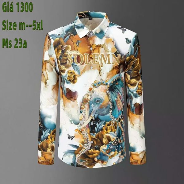 Áo Sơ Mi Lụa Cao Cấp Couture SOLEMN