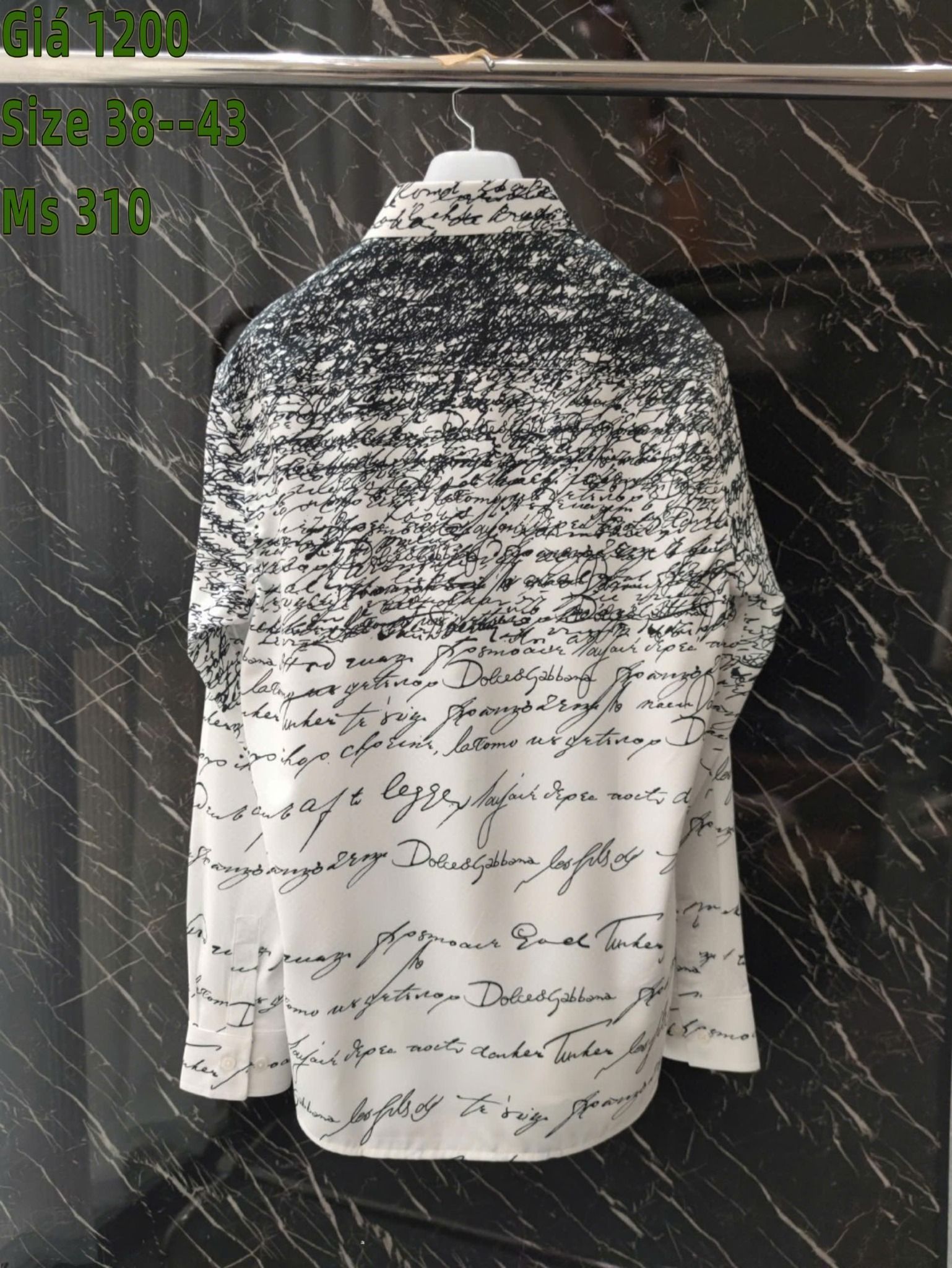 Áo Sơ Mi Nam Cao Cấp Dolce & Gabbana