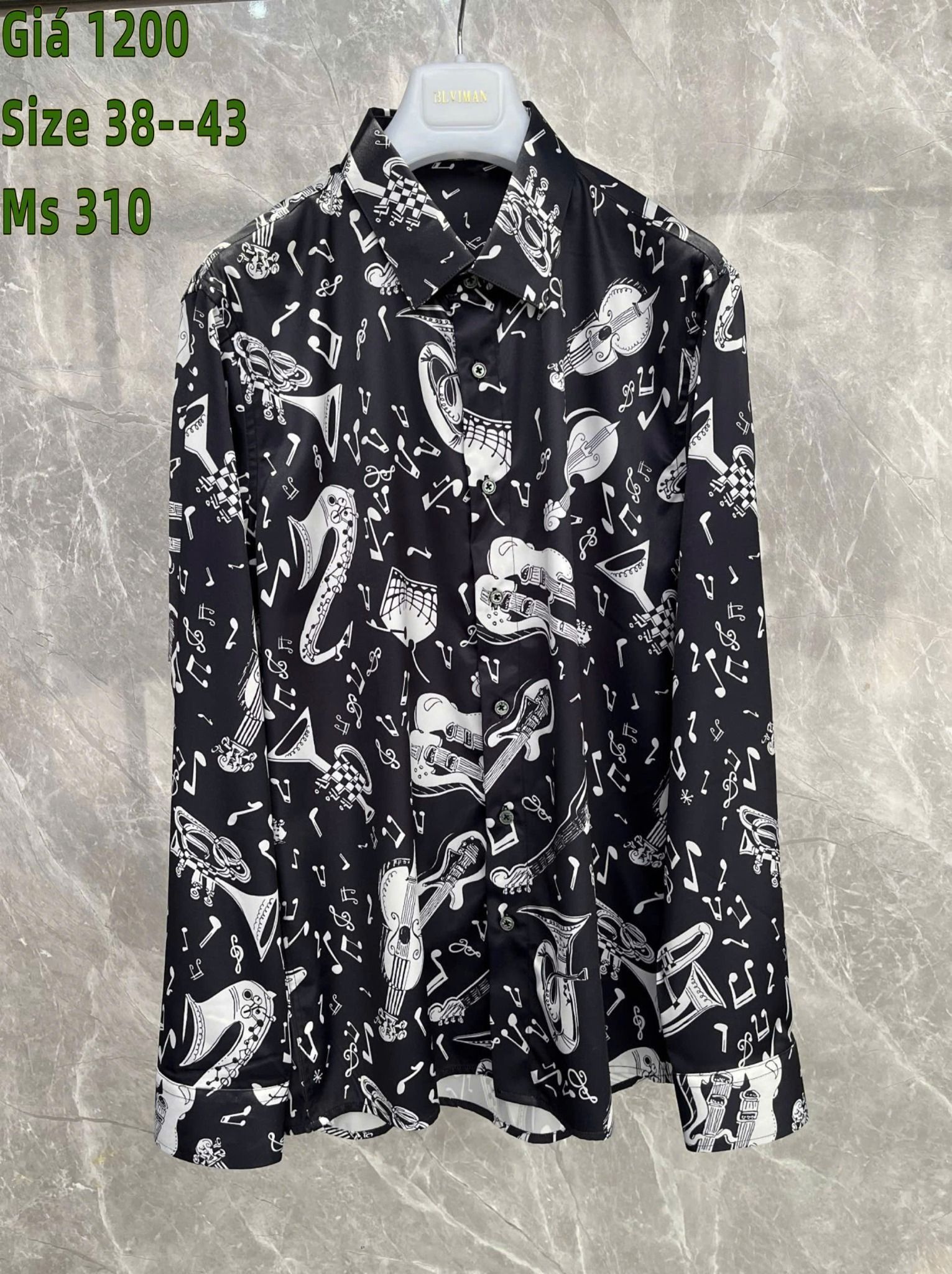 Áo Sơ Mi Lụa Cao Cấp Dolce & Gabbana