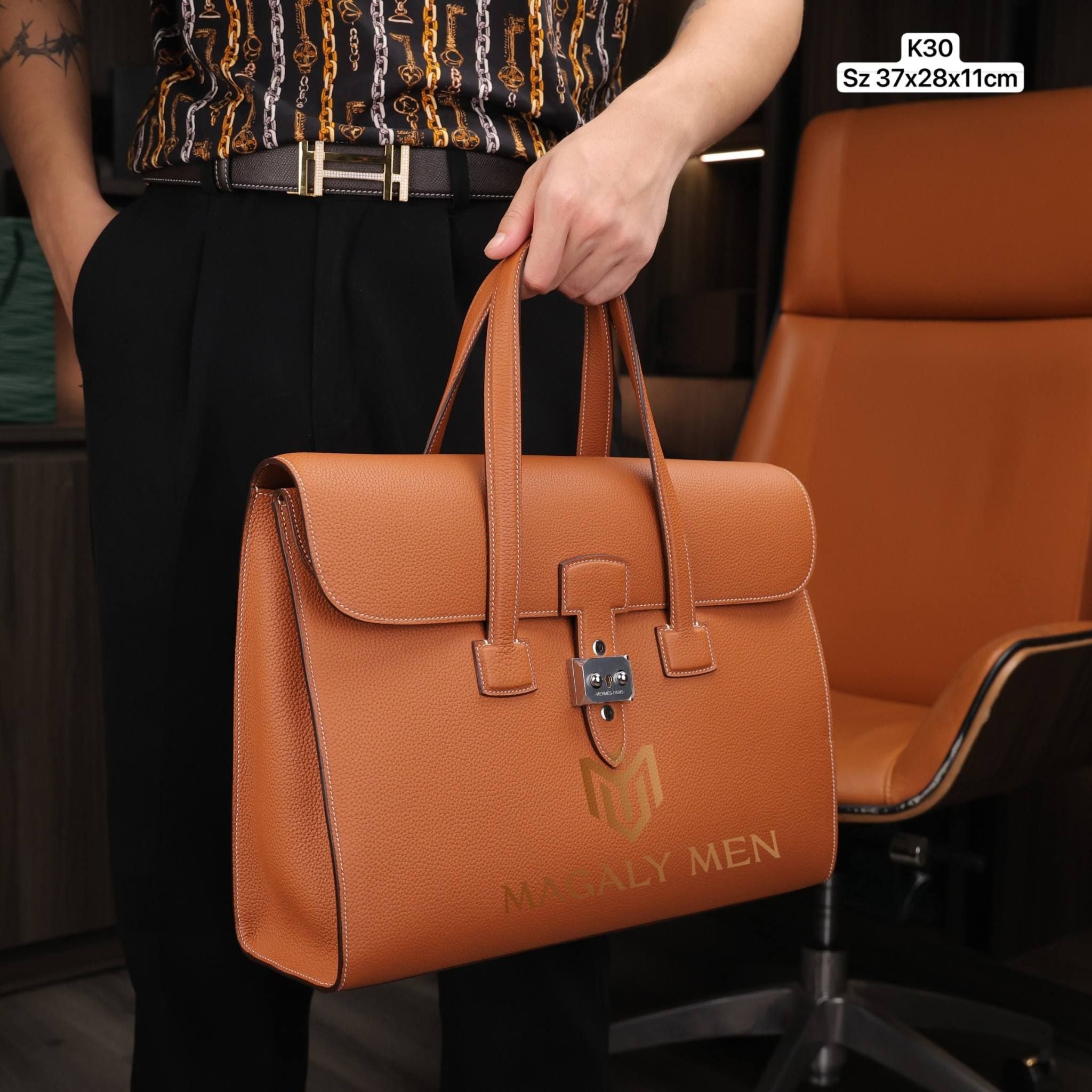 K30 Cặp Tài Liệu, Cặp Đựng Laptop Hermes