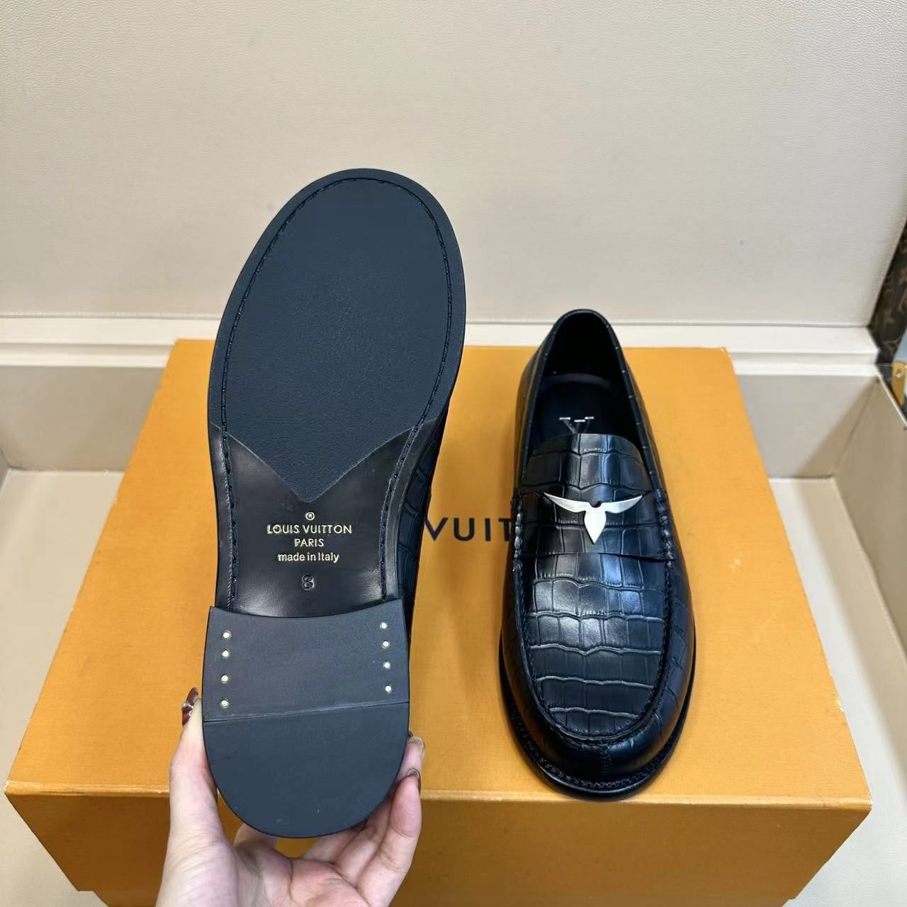 LF87 Giày Tây, Giày Công Sở Louis Vuitton