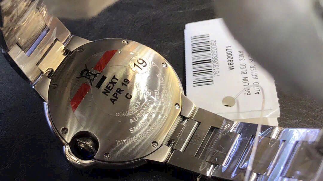 Đồng hồ Cặp đôi Cartier Ballon Bleu Chế tác bản vành bezel Kim cương