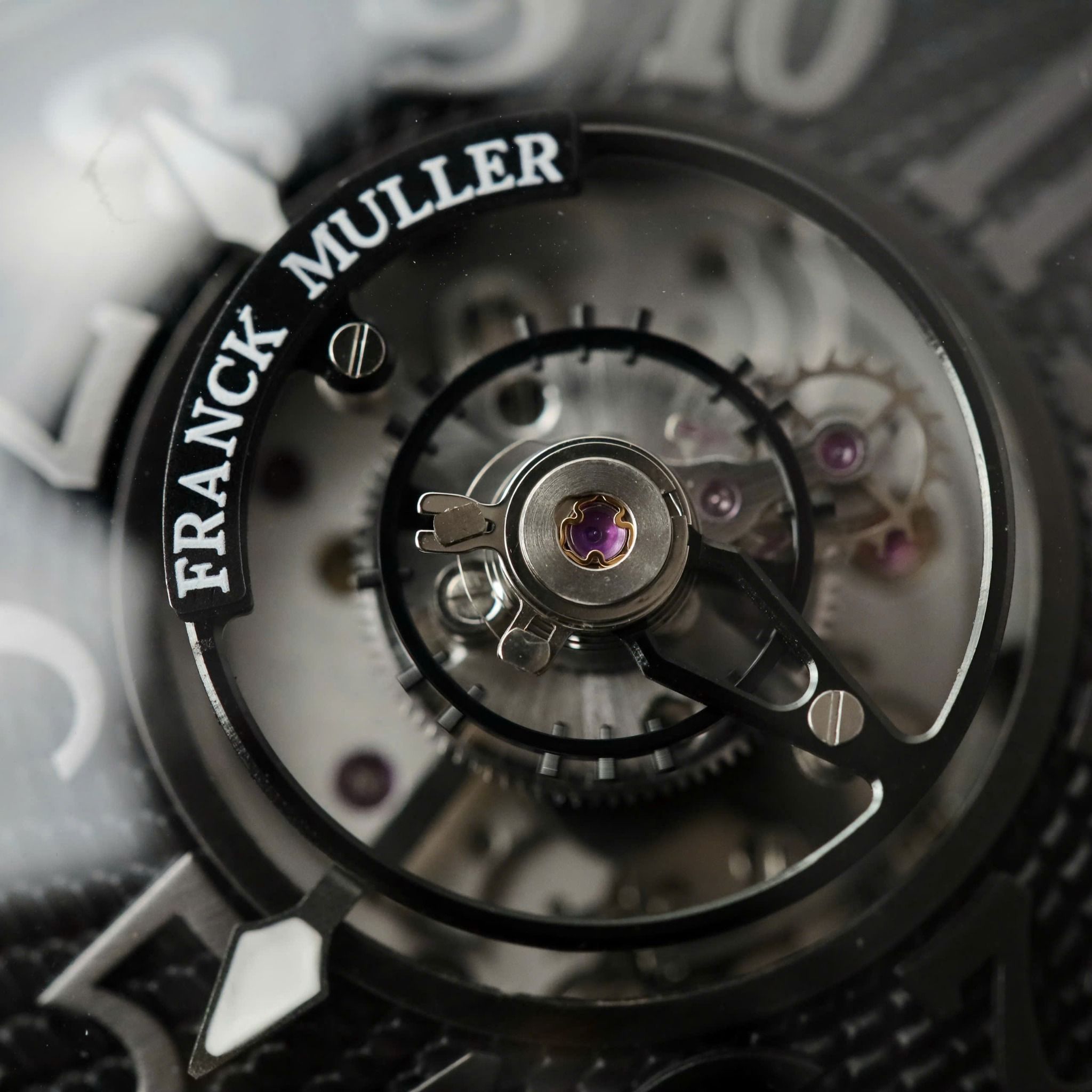 Franck Muller Grand Central Tourbillon vỏ Carbon