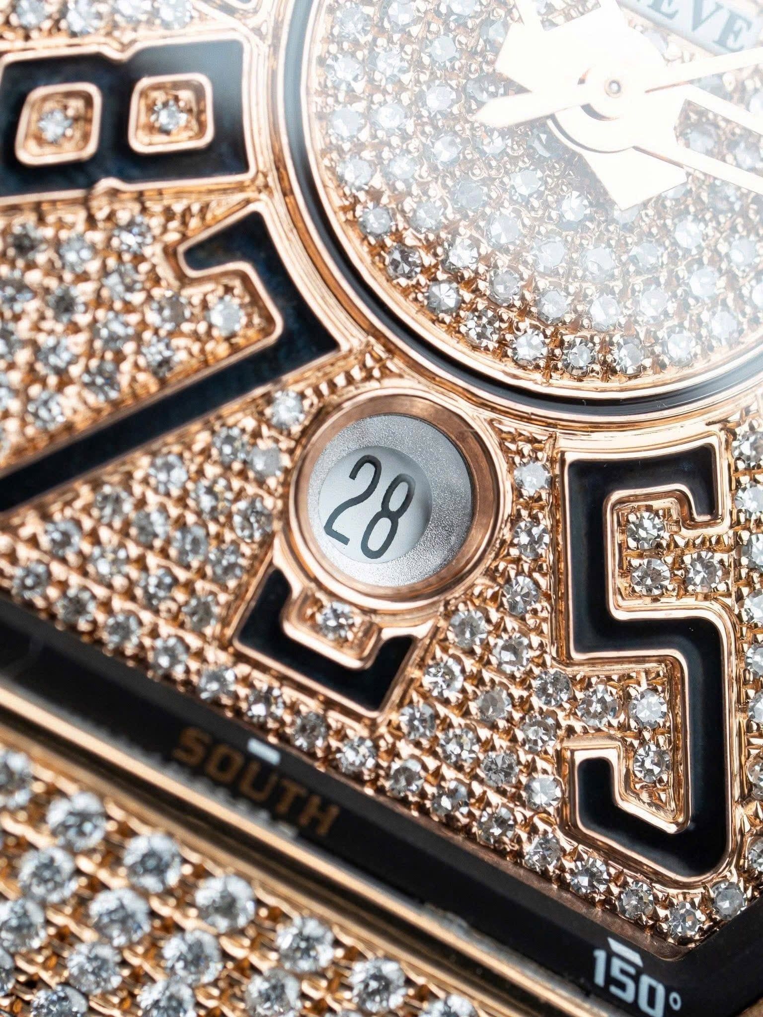 FRANCK MULLER V41 FULL DIAMOND