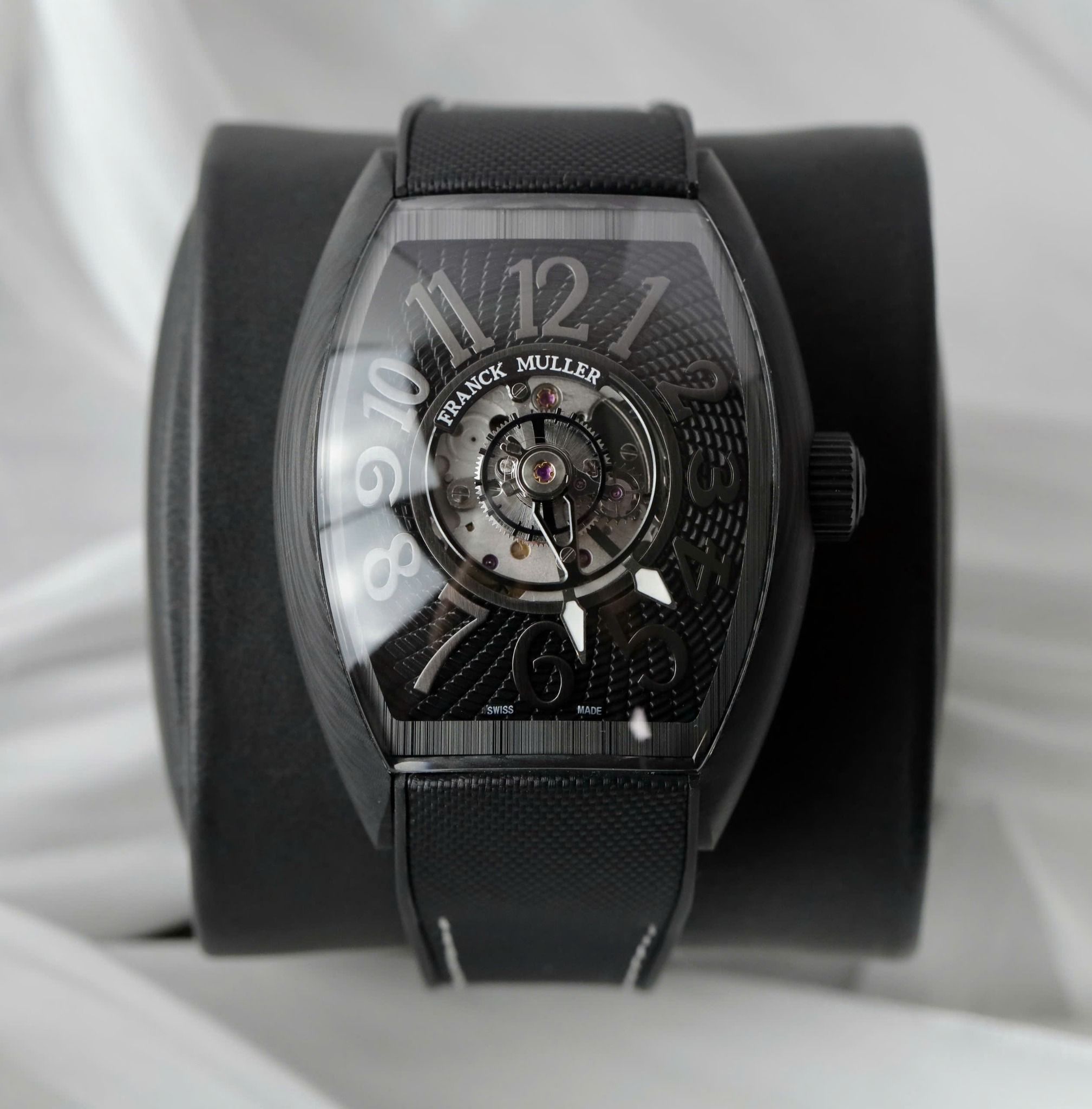 Franck Muller Grand Central Tourbillon vỏ Carbon