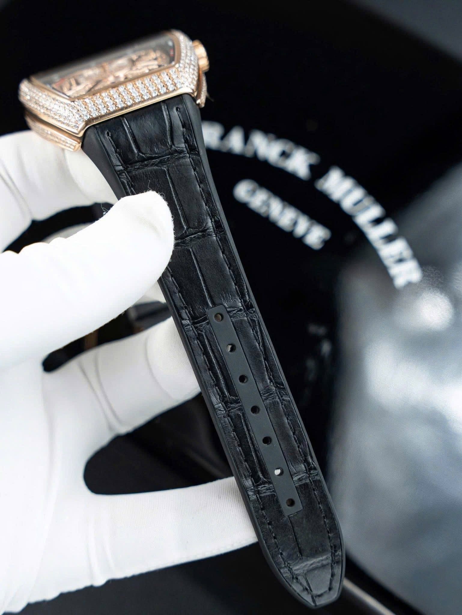 FRANCK MULLER V41 FULL DIAMOND