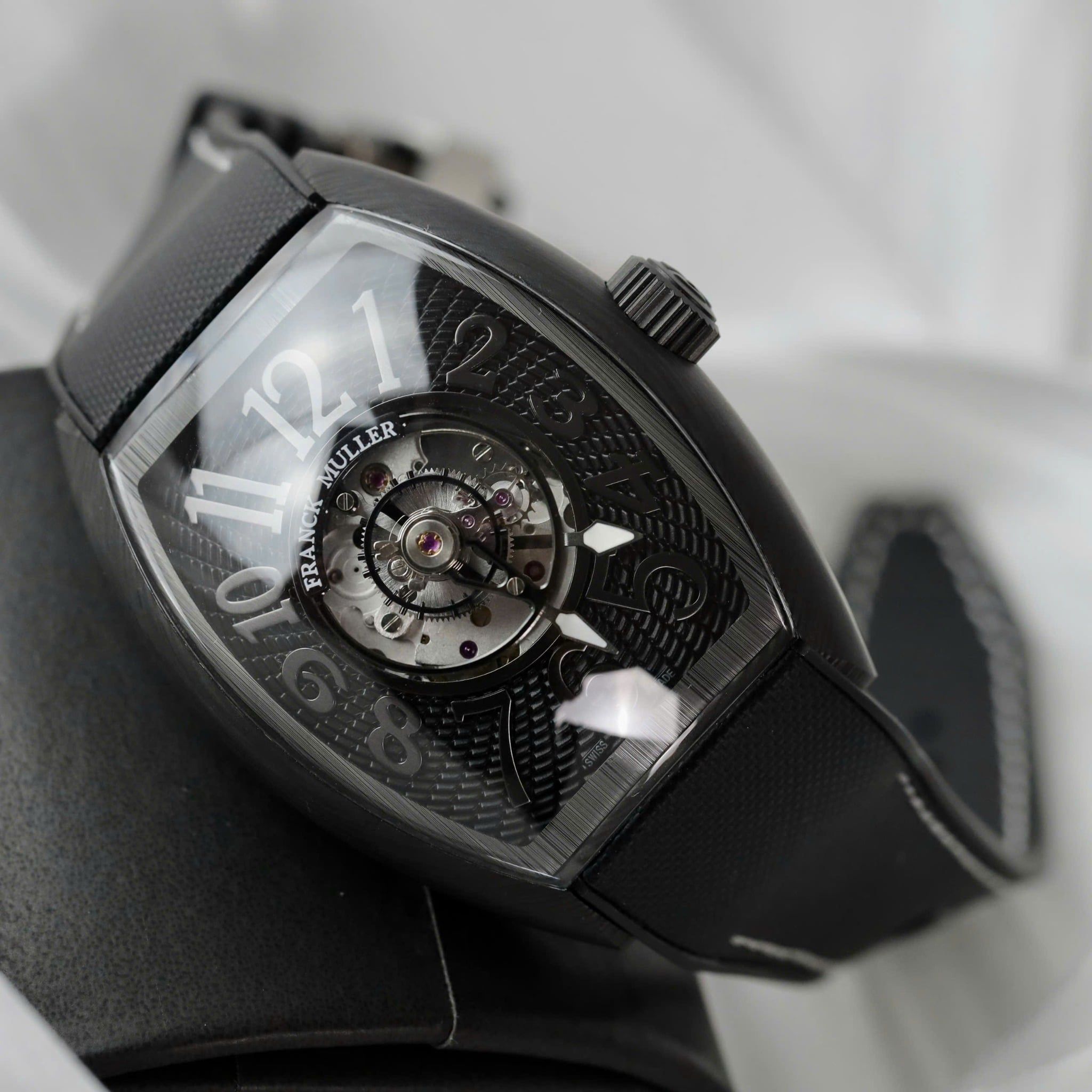 Franck Muller Grand Central Tourbillon vỏ Carbon