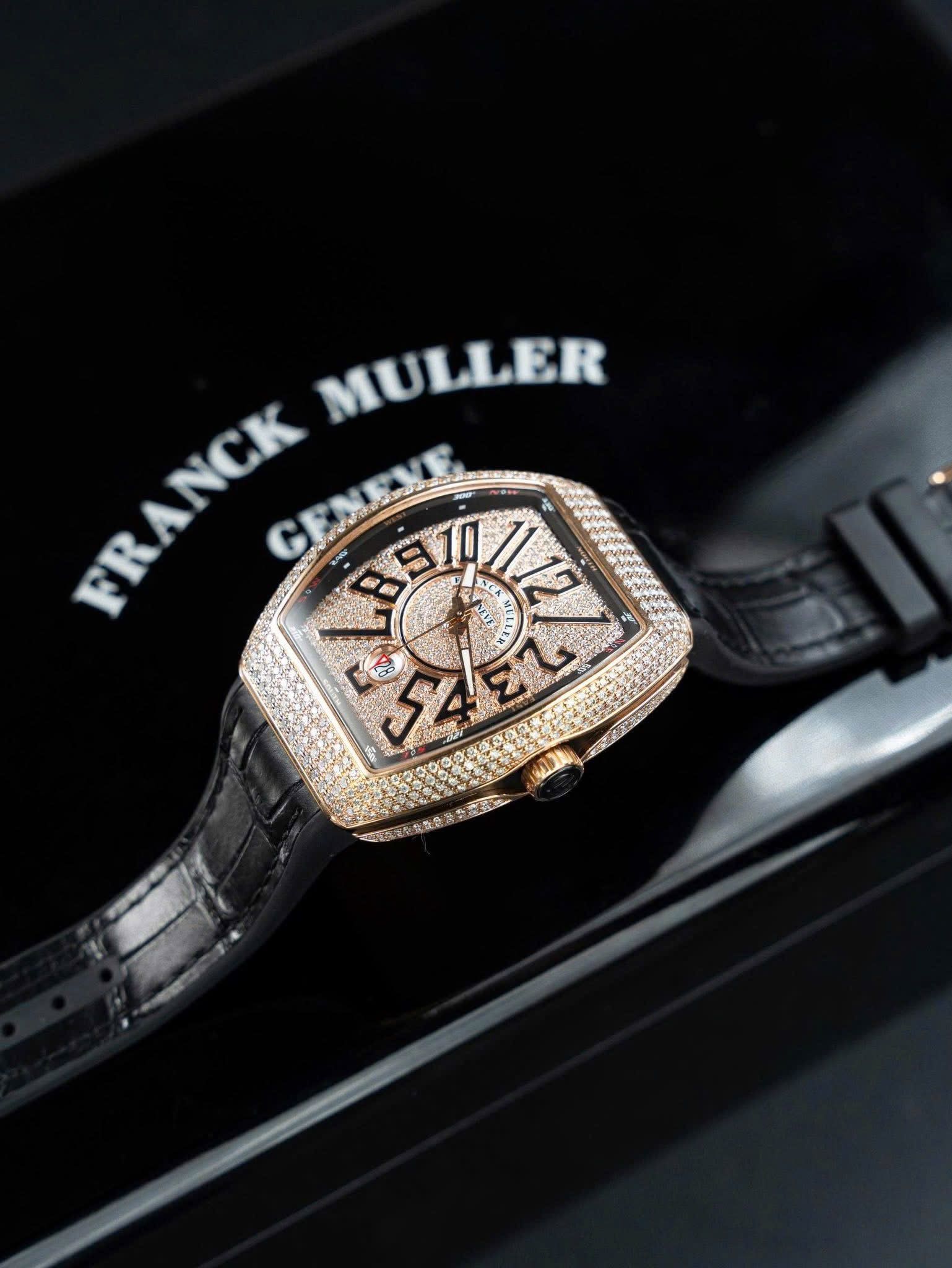 FRANCK MULLER V41 FULL DIAMOND