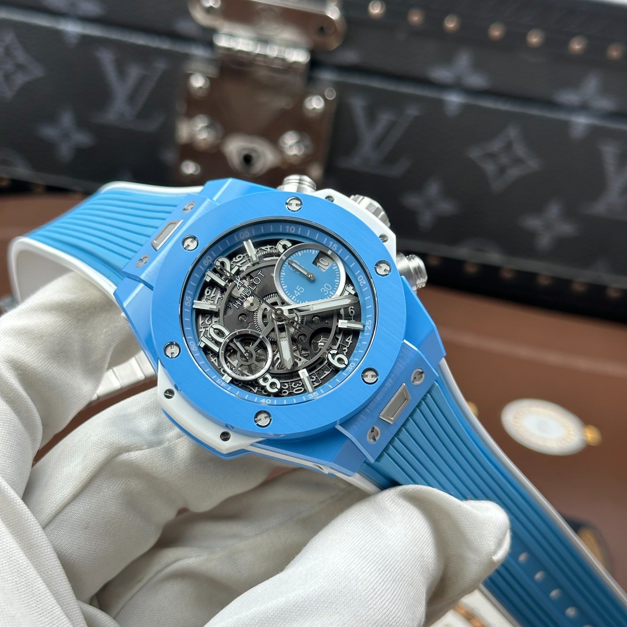 Đồng hồ Hublot Big Bang Unico Sky Blue 441.EX.5120.RX
