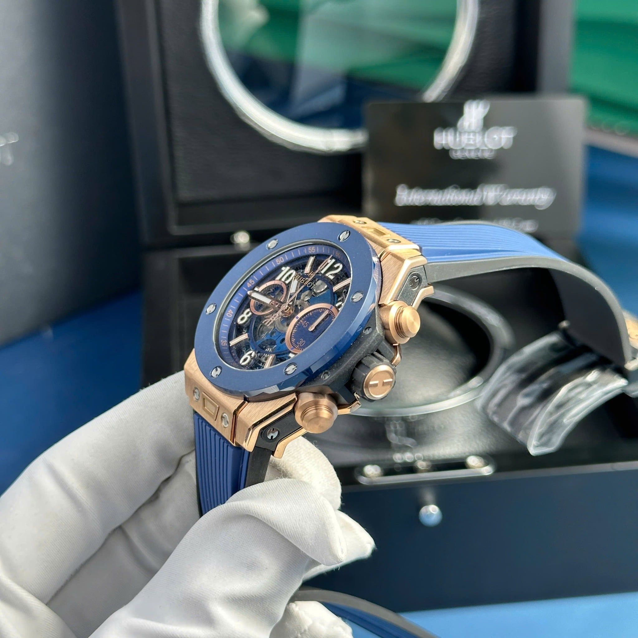 Đồng hồ Hublot Big Bang Unico King Gold 421.OX.1180.RX