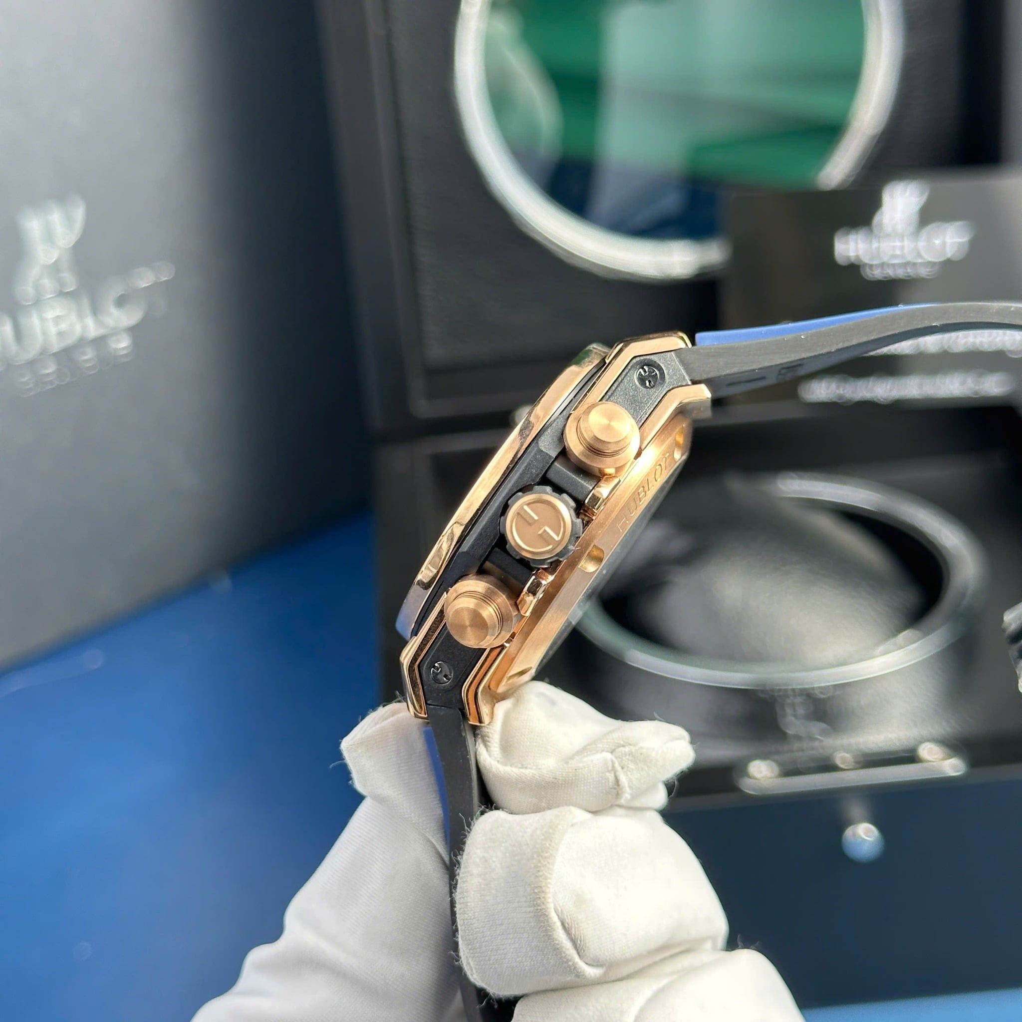 Đồng hồ Hublot Big Bang Unico King Gold 421.OX.1180.RX