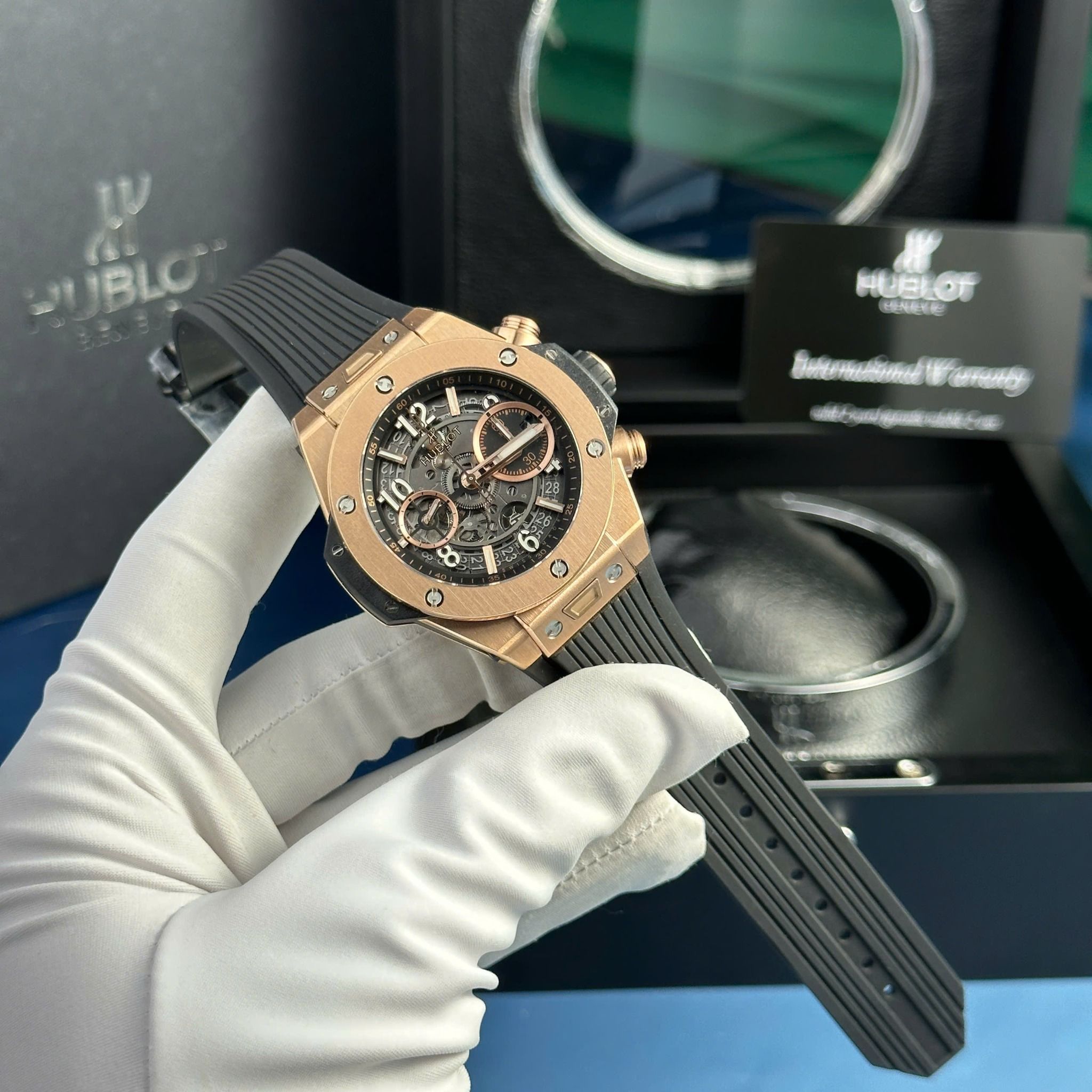 Đồng hồ Hublot Big Bang Unico King Gold 421.OX.1180.RX