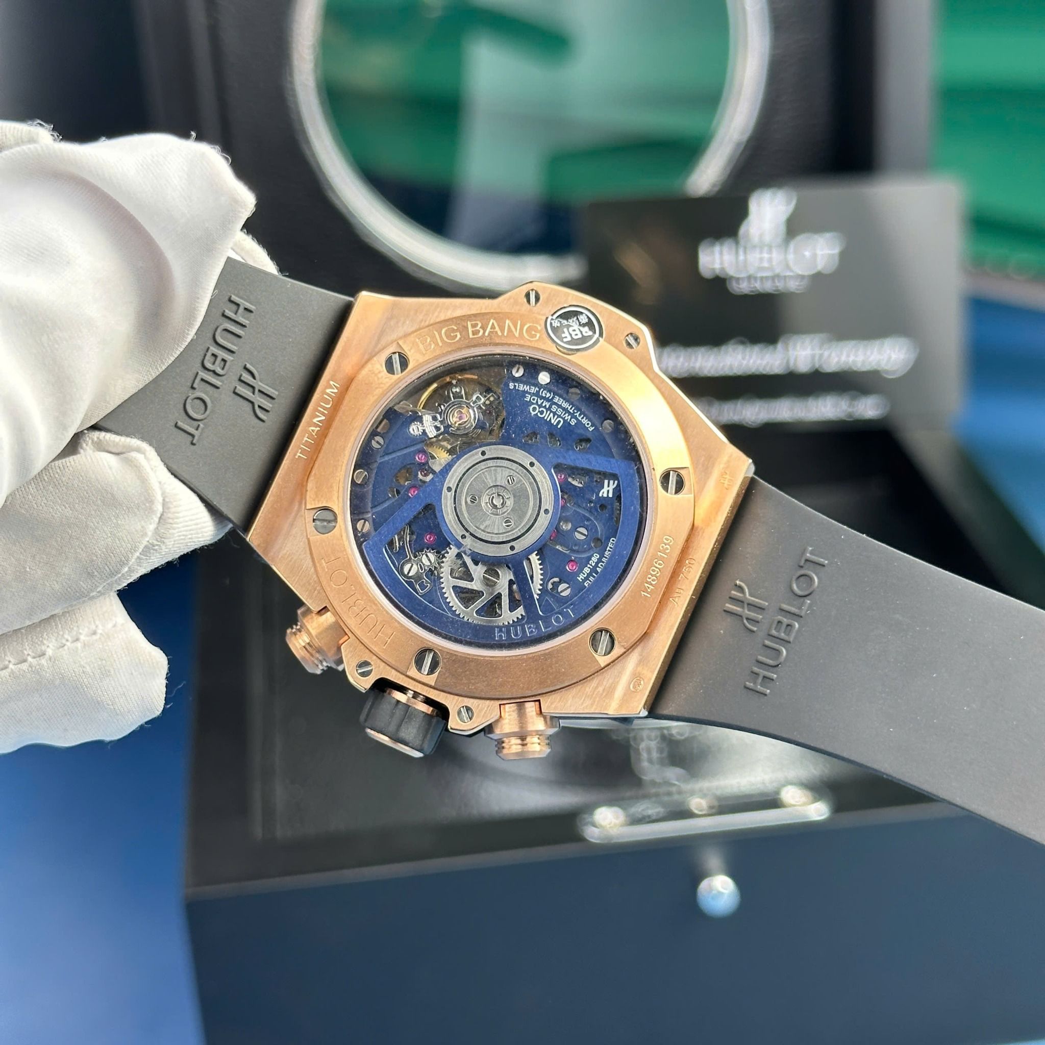 Đồng hồ Hublot Big Bang Unico King Gold 421.OX.1180.RX