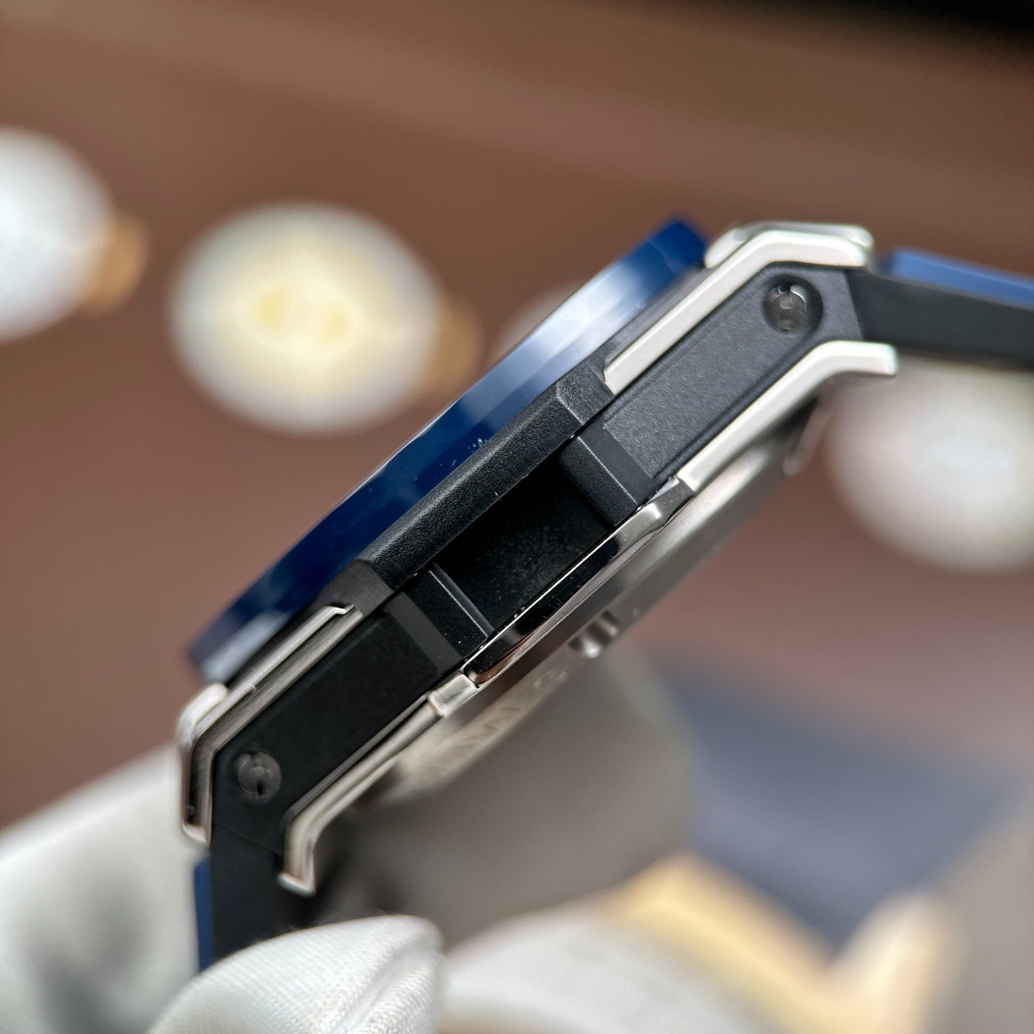 Đồng hồ Hublot Big Bang Unico Titanium Blue Ceramic 421.NL.5170.RX